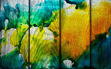 Doku renk sıçrama ile