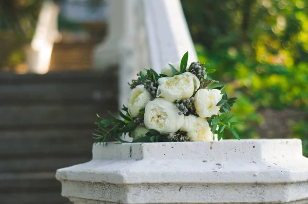 wedding peony bouquet
