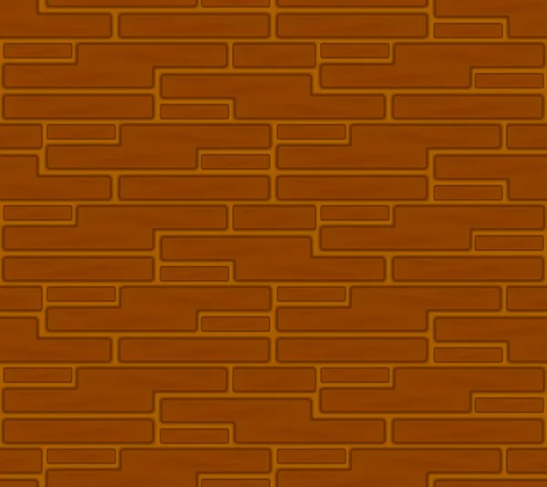 Brown bricks seamless pattern — Stock Vector