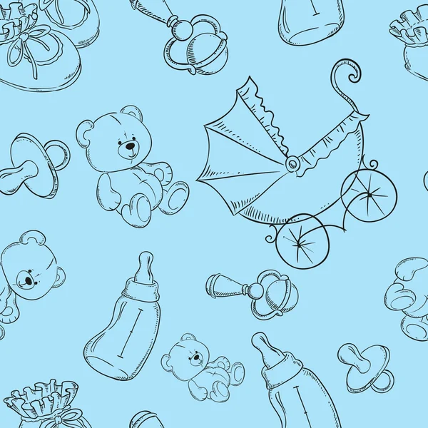 Bebek arka plan illüstrasyon vektör eps 10