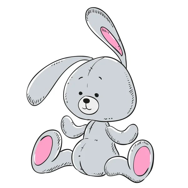 Peluş yumuşak oyuncak tavşan