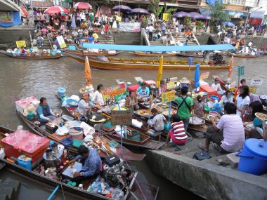 amphawa yüzen Pazar, Tayland