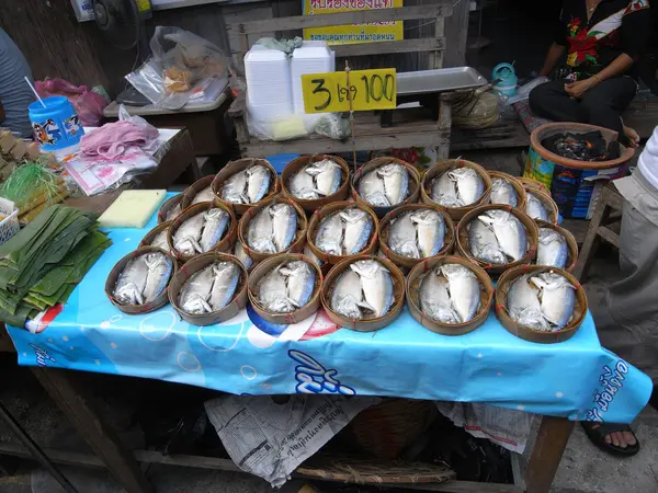 Amphawa Street Market, Tailandia —  Fotos de Stock