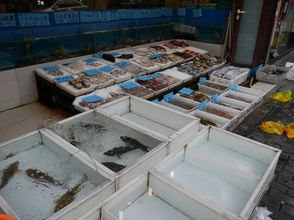 Seafood restaurant in Shanghai — Stock Photo, Image