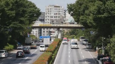 Çok dik yola yakın Yoyogi Park