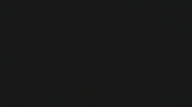 Uçak penceresinden gece görünümü