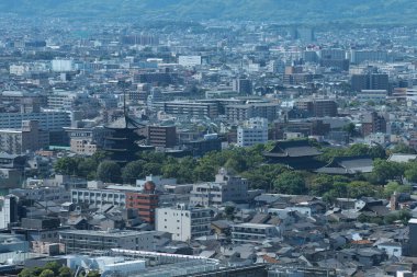 Kyoto, Japonya-16 Ekim 2020: Toji Tapınağı, Kyoto