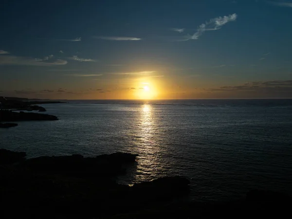 Okinawa Japan Oktober 2020 Vacker Soluppgång Miyakojima Okinawa — Stockfoto