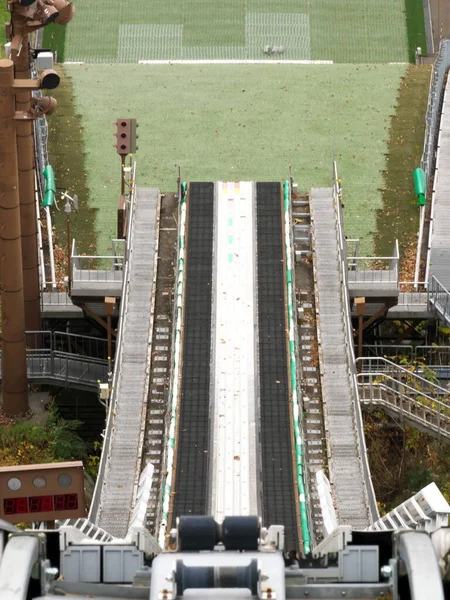 Hokkaido Japão Novembro 2020 Okurayama Ski Jump Stadium Sapporo Hokkaido — Fotografia de Stock