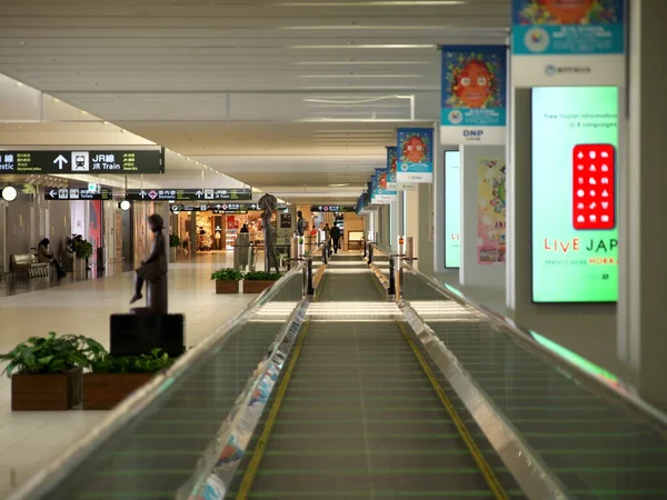 Hokkaido Japan November 2020 Neuer Flughafen Chitose Der Bürgersteige Oder — Stockfoto