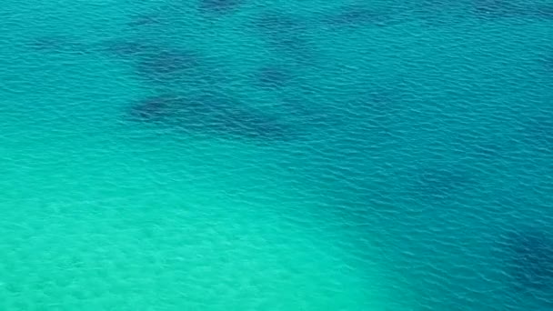 Okinawa Japón Octubre 2020 Mar Color Esmeralda Cerca Cape Shiratori — Vídeos de Stock