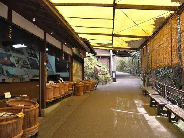 Kyoto Japan Maart 2021 Belangrijkste Aanpak Van Sanzenin Tempel Ohara — Stockfoto