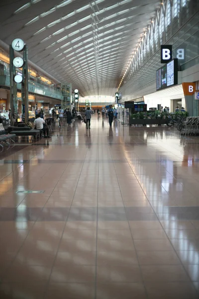 Okinawa Japonsko Května 2021 Soft Focus Tokyo Haneda International Airport — Stock fotografie