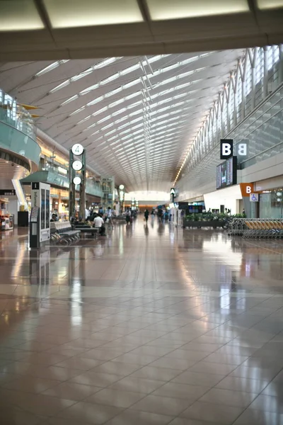 Okinawa Japón Mayo 2021 Soft Focus Tokyo Haneda International Airport — Foto de Stock