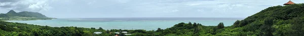 Okinawa Japan Mai 2021 Blick Vom Kap Tamatori Auf Der — Stockfoto