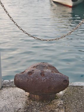 Okinawa, Japonya - 22 Mayıs 2021: Ishigaki liman iskelesi, Okinawa, Japonya