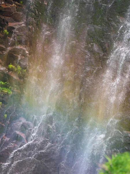 Hokkaido Japan Juni 2021 Furepe Waterval Shiretoko National Park Zomer — Stockfoto