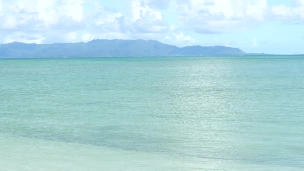 Okinawa Japonsko Července 2021 Ostrov Kohama Krásné Moře 1000 Stop — Stock video