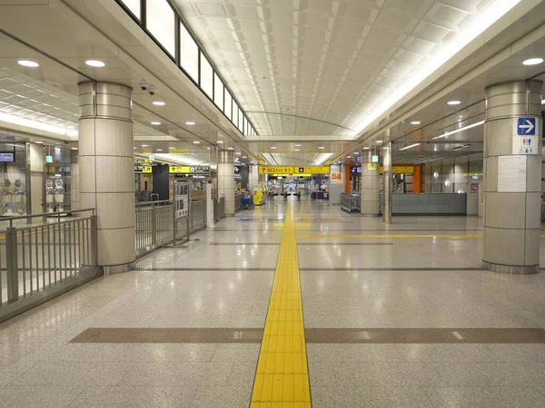 Chiba Giappone Luglio 2021 Cancelli Dei Biglietti Della Stazione Ferroviaria — Foto Stock