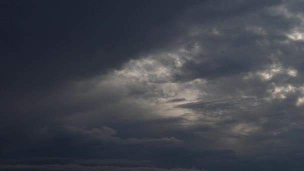 Tokyo Japan September 2021 Mid Level Clouds Low Level Clouds — Stock Video