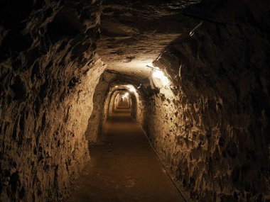 Ramsgate, İngiltere - 5 Ekim 2025: Ramsgate tünelleri - tarihi yeraltı şebekesi