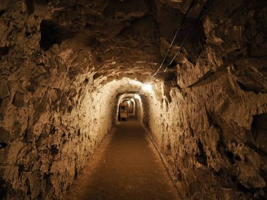 Ramsgate, İngiltere - 5 Ekim 2025: Ramsgate tünelleri - tarihi yeraltı şebekesi