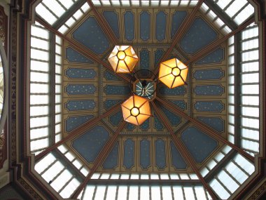 Londra, İngiltere - 2 Ekim 2025: Londra 'daki Leadenhall Çarşısı