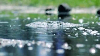 Kabarcıklar su sıçramalarına