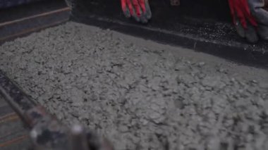 İnşaat için endüstriyel ölçekli beton dökülmesi