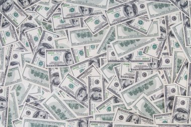 Arka plan eski yüz dolar faturaları tarz