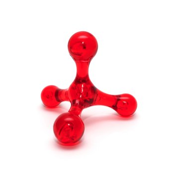 Kırmızı plastik spa Masaj