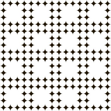 Soyut geometrik dikişsiz desen