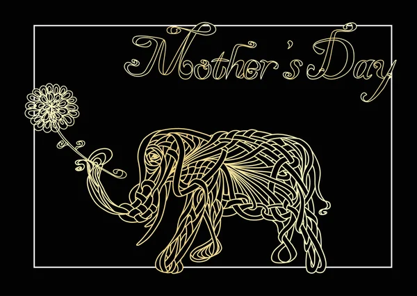 Tarjeta del Día de la Madre — Foto de stock gratis