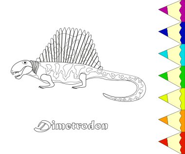 Dino boyama çocuklar