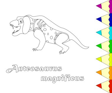 kitap dinozor boyama çocuklar