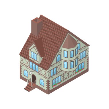 Isometric Vektör İllüstrasyonu