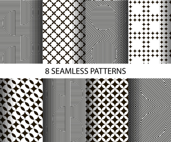 Set of seamless patterns