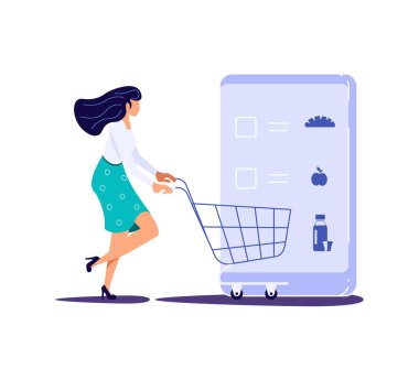 Çevrim içi süpermarket uygulaması