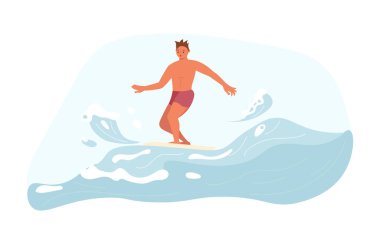 Erkekler Fıçı Dalgalara biner