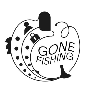 Balık oltası yakalama girişi ve hesap parolası