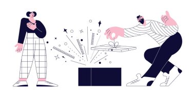 Genç adam Afrikalı genç bir kadın için büyük bir sürpriz hazırladı..