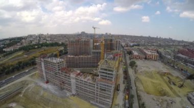 İnşaat alanında hava görüntüleri