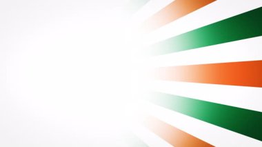 Boşluğu Kopyala ile Hint Bayrağı Renk Çizgileri Arkaplanı