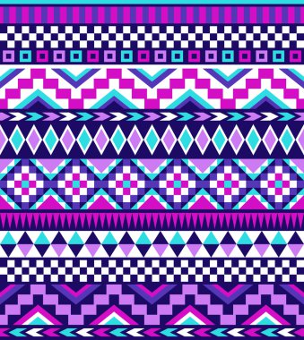 Aşiret semless vektör desen