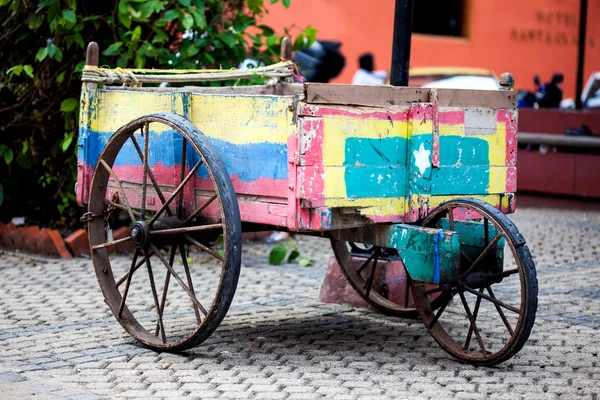 Vagão Tradicional em Cartagena de Indias — Fotografia de Stock