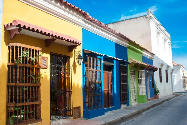 Straat van Cartagena de Indias — Stockfoto