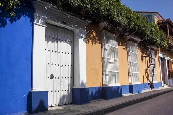 Calle Cartagena de Indias — Foto de Stock