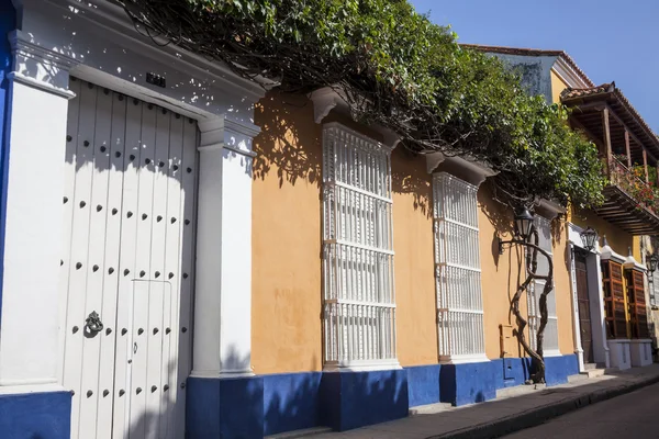 Calle Cartagena de Indias — Foto de Stock