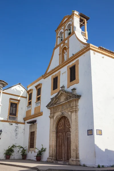 Igreja de Santo Toribio em Cartagena das Índias — Fotografia de Stock