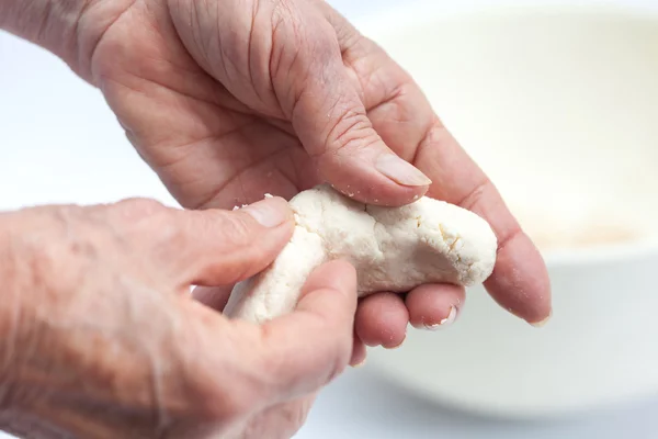 塑造哥伦比亚木薯面包（潘德尤卡) — 图库照片